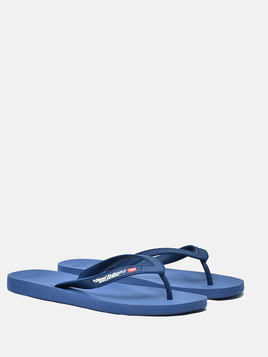 Diesel Sa Kauay Nl Men's Flip Flops Blue