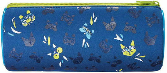Maped Mini Cute Pencil Case Barrel Blue