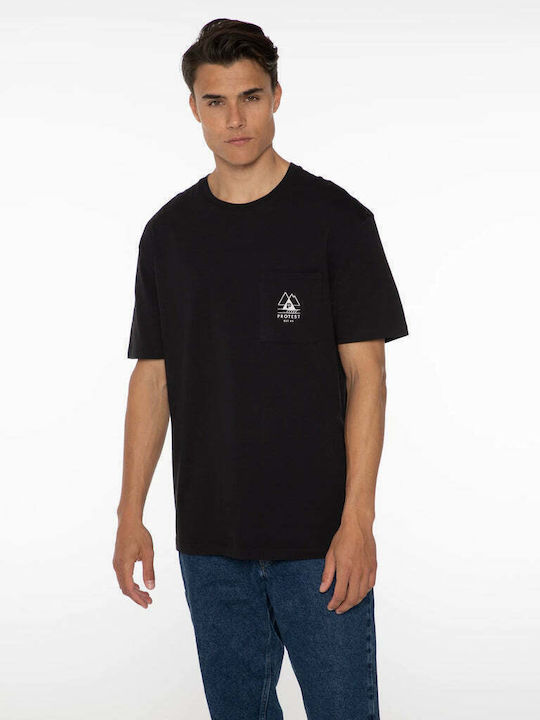 Protest Men's Short Sleeve T-shirt BLACK