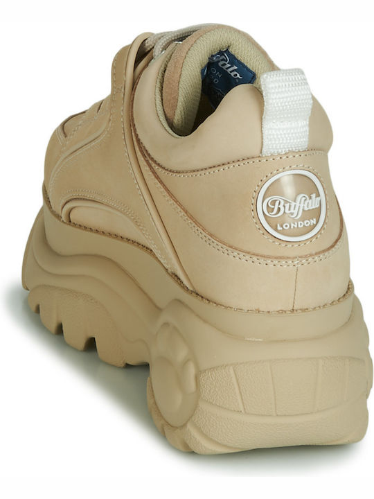London Damen Chunky Sneakers Beige