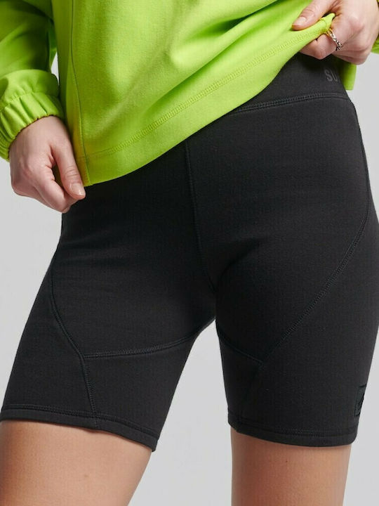 D1 Code Tech Cycling Shorts Training Γυναικείο Ποδηλατικό Κολάν Μαύρο