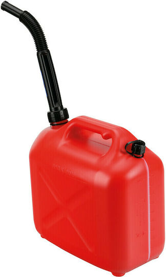 Lampa Fuel Can Double Position Plastic with Extension Tube 10L Red