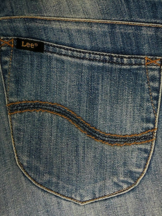 Leola Low Waist Women's Jean Trousers Flared in Slim Fit