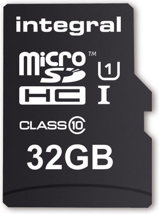 Integral Ultimapro microSDHC Klasse 10 U1 UHS-I mit Adapter