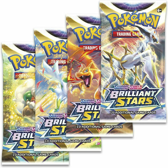 Pokemon Cutie Booster Brilliant Stars Build & Battle Stadium Sabie și Scut Engleză