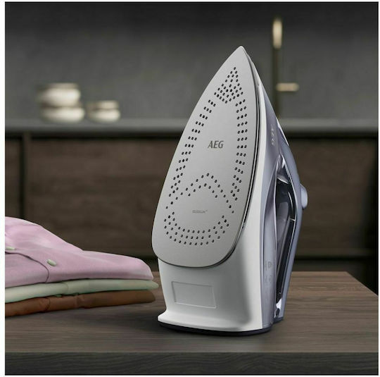 AEG Delicate 6000 Steam Iron 2400W with Non-stick Plate and Continuous Steam Supply 40g/min