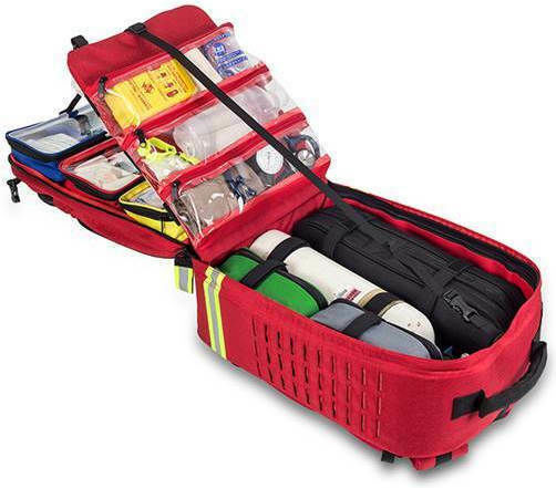 Elite Bags Paramed’s XL Medical First Aid Rucksack Red