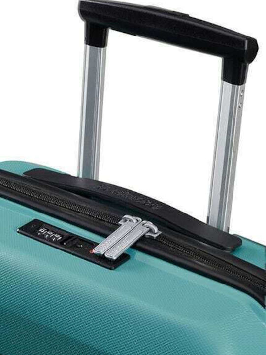 American Tourister Air Move Spinner Koffer Kabine Hart Türkis mit 4 Räder Höhe 55cm