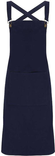 Premier Ποδιά Barista / Bartender Ολόσωμη Premier PR129 Navy Μπλε