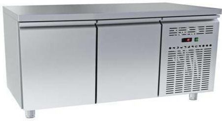 Dominox Commercial Counter Freezer with 2 Doors L153 x W70 x H86cm.