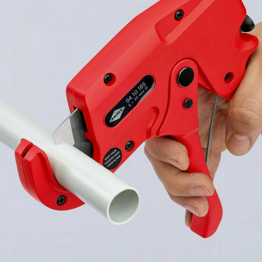 Knipex Ножица за рязане на тръби Резачка за пластмасови тръби от синтетичен материал 185mm 94 10 185