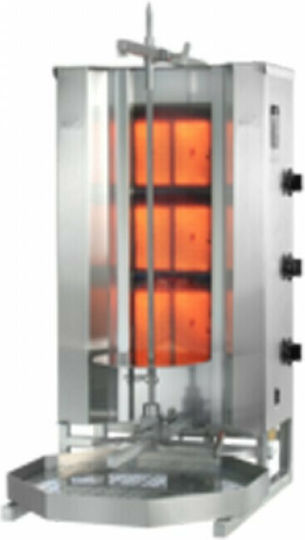 Potis Μηχανή Γύρου LPG GD 3 MU with Rotisserie for 40kg