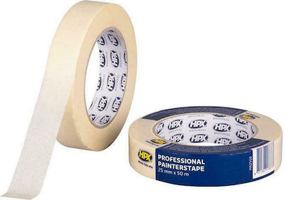 HPX Bandă de hârtie Masking Tape 60°C MA2550 25mm x 50m