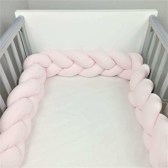 Baby Star Πάντα Πλεξούδα Εσωτερική Ροζ 19x210cm