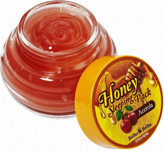 Holika Holika Honey Sleeping Pack Acerola Face & Eye Mask 86g