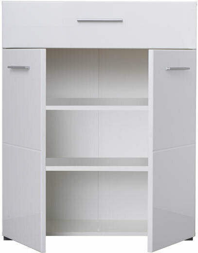 Μπουφές Beny mit Schubladen White / White Lacquer 79x35x97.5cm