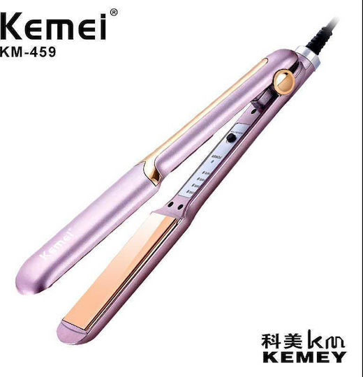 Kemei KM-459 Πρέσα Μαλλιών με Κεραμικές Πλάκες