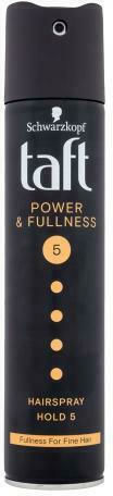 Taft Power & Fullness Λακ για Πολύ Δυνατό Κράτημα 250ml