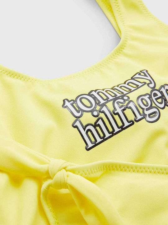 Tommy Hilfiger Παιδικό Μαγιό Μπικίνι Κίτρινο