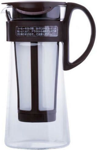 Hario Mizudashi Glass Immersion Brewer 600ml 5 Cups Brown MCPN-7CBR