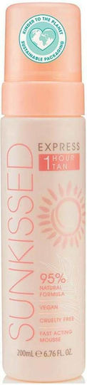 Sunkissed Self Tanning Mousse Σώματος Medium 200ml