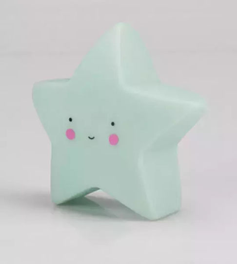 Interbaby Led Kids Decorative Lamp Little star Blue 15.5x8.3x9.2εκ.