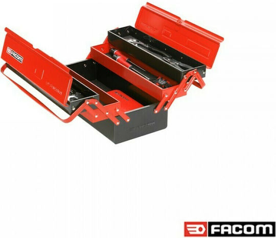 Facom Hand Tool Case Metallic with Foam 5 Slots Dimensions: W56xD22xH21.5cm