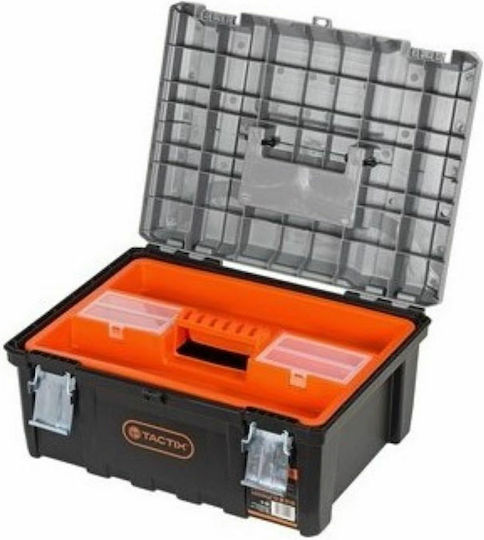Tactix Hand Tool Case Plastic Dimensions: W42.5xD33.5xH21cm