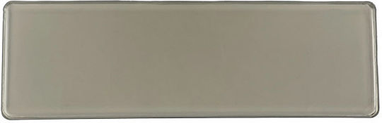 Auto Gs Car License Plate Glass Protectors Back Plastic 42x12.5cm / 33x10.5cm 42 x 12.5cm Silver 2pcs