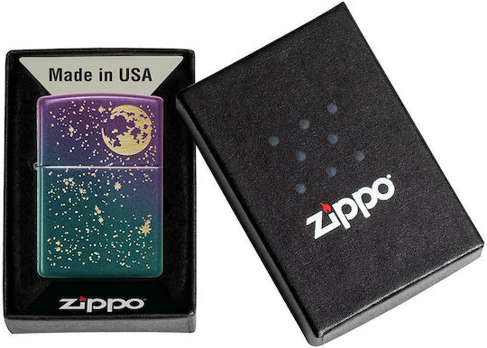 Zippo Starry Sky Winddichtes Feuerzeug Flamme Mehrfarbig
