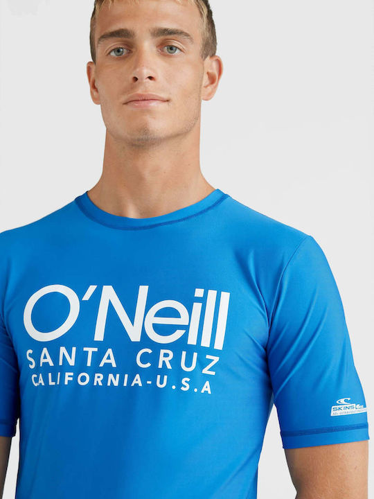 O'Neill Cali Skin UPF 50+ Männliche Kurzärmlige Sonnenschutzshirt Blau
