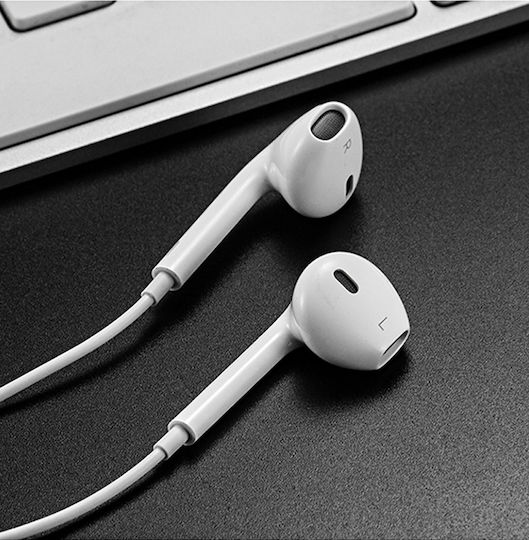 Yesido YH-28 În ureche Handsfree cu două căști cu mufă Lightning White