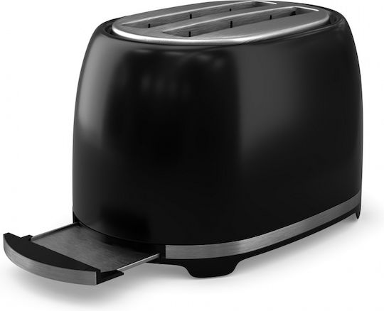 Tesla Toaster 2 Slots 800W Black