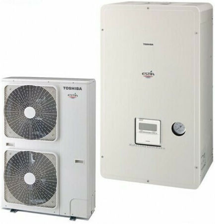 Toshiba Αντλία Θερμότητας 8kW Τριφασική 60°C Split