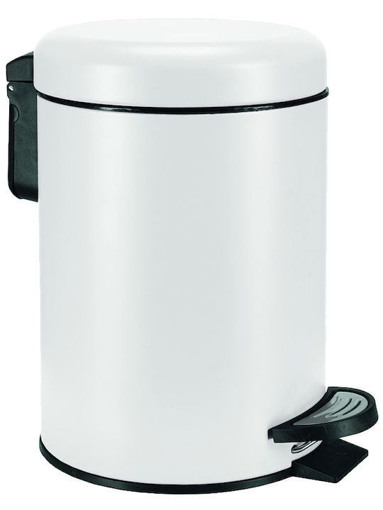 Kleine Wolke One Metallic Toilet Bin 3lt White