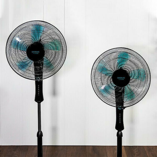 Cecotec Forcesilence 520 Power Ανεμιστήρας Ορθοστάτης 50W Διαμέτρου 40cm Λευκός