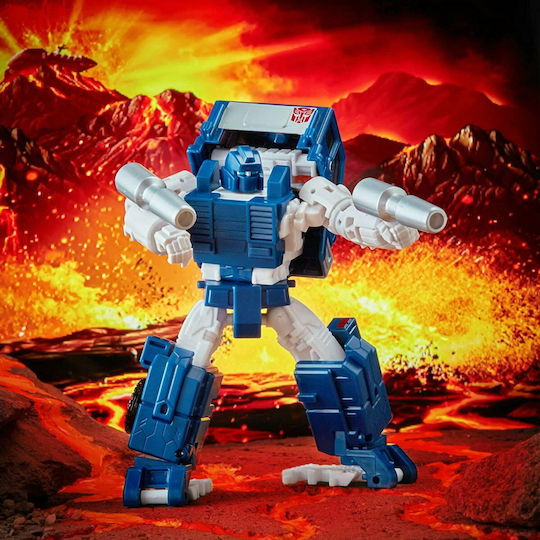 Action Figure enerations War for Cybertron: Kingdom Deluxe WFC-K32 Autobot Pipes Transformers for 8+ Years