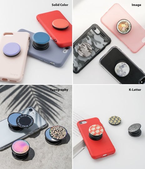 Ringke Pop Socket Griptok Мобилен Classic Coral Червен C63140005