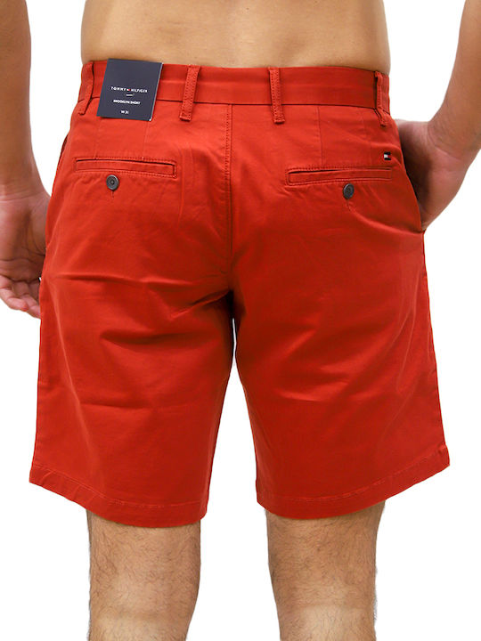 Tommy Hilfiger Men's Shorts Chino Red