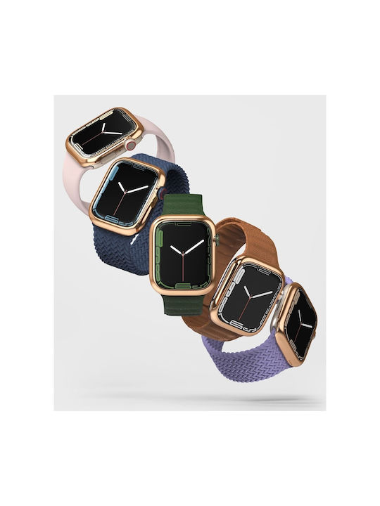 Ringke Bezel Styling Plastic Case Rose Gold Colour for Apple Watch 41mm
