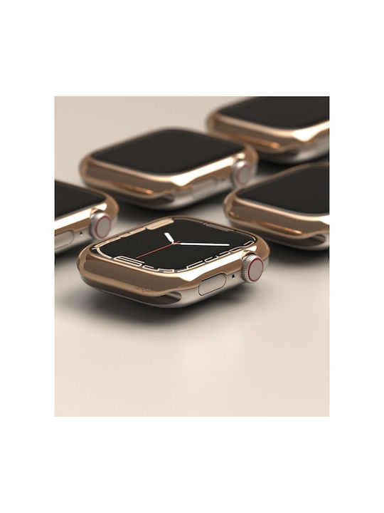 Ringke Bezel Styling Plastic Case Rose Gold Colour for Apple Watch 41mm