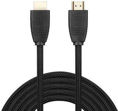 Sandberg HDMI 2.1 Ultra High Speed 48Gbps 4K 120Hz HDR VRR Braided Cable HDMI Male - HDMI Male 2m Black
