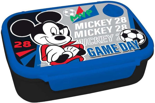 Diakakis Пластмасово детско сетче за храна Mickey Черен