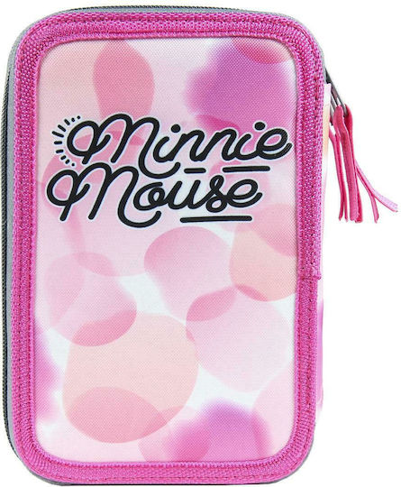 Minnie Mouse Minnie Mouse Κασετίνα Γεμάτη Ροζ