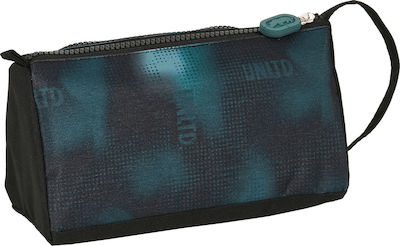 Ecko Unltd Pencil Case Full Barrel with 2 Compartments Black UNLTD