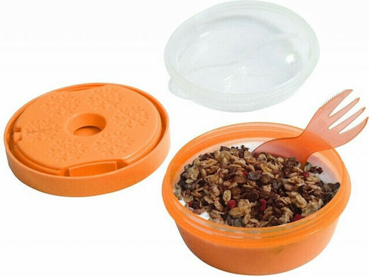 Carl Oscar N’ice Cup Plastic Kids' Lunch Set 0.3lt Orange x x 7.1cm