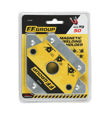 F.F. Group Welding Magnetic Angle with Lifting Capacity 25kg 32232