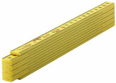 06022 Plastic Folding Ruler 2m