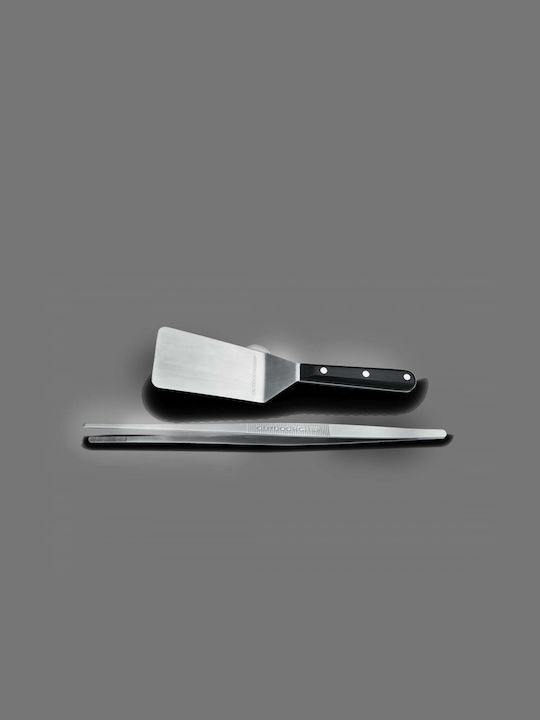 Outdoorchef Set von 2 BBQ-Werkzeugen mit Zange und Spatel 14.112.65