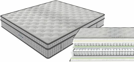 Greco Strom System Υπέρδιπλο Ανατομικό Στρώμα 160x200x32cm με Ανεξάρτητα Ελατήρια